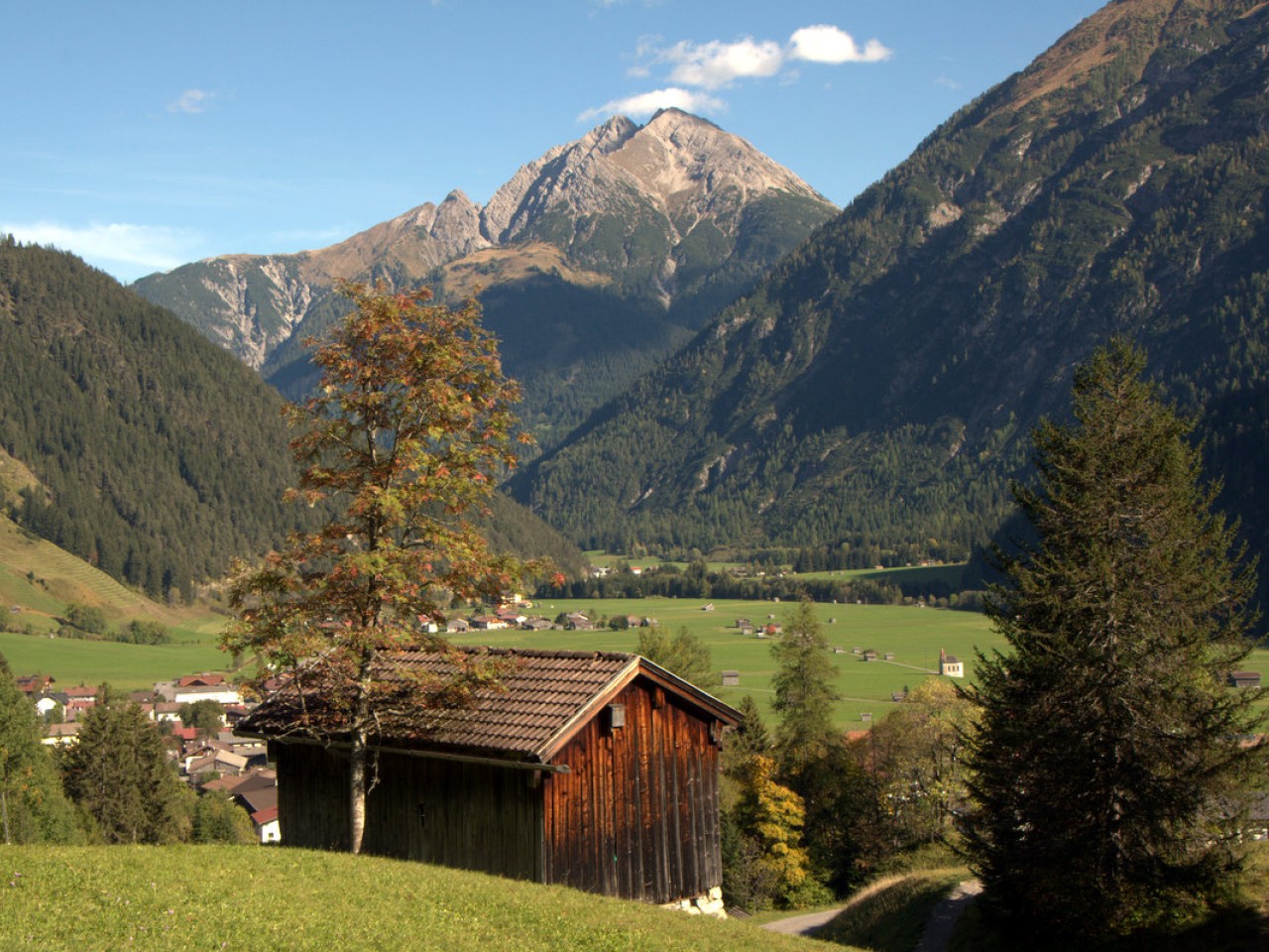  Blick ins Lechtal